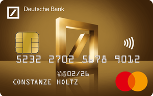 Deutsche Bank Gold Kreditkarte
